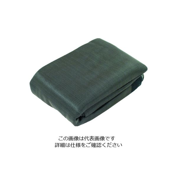 トラスコ中山 TRUSCO 景観保護防風ネット 目合い1mm目 幅2X長さ4m ブラウン WN124 1巻 207-3051（直送品）