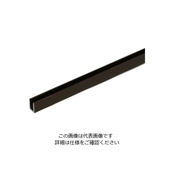 光モール ブロンズチャンネル 1000x3.5 1220 1セット（3本）（直送品）