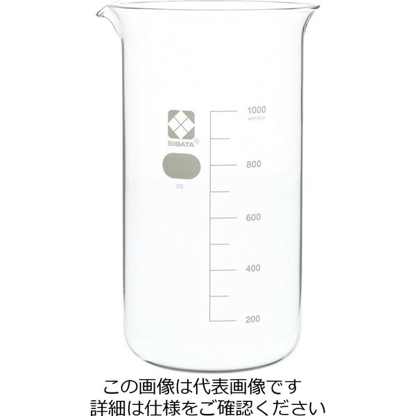 柴田科学 トールビーカー 1L 10入 010040-1000A 1箱(10個)（直送品）