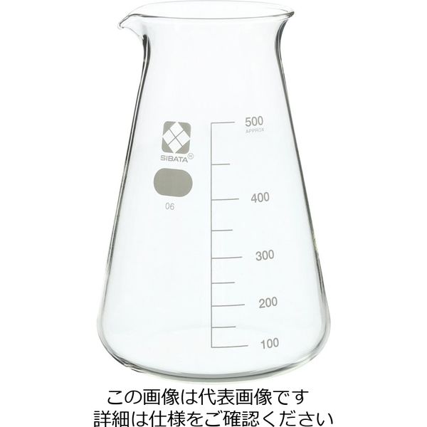 柴田科学 コニカルビーカー 500mL 10入 010050-500A 1箱(10個)（直送品