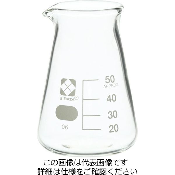 柴田科学 コニカルビーカー 50mL 10入 010050-50A 1箱(10個)（直送品）