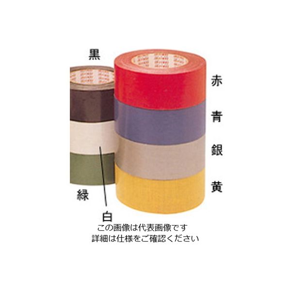 積水化学工業 布テープ No.600 25mm×25m 赤 N60R02 1セット(60巻)（直送品）