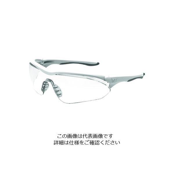 山本光学 YAMAMOTO 一眼形保護めがね LF-501WHT 1個 195-6104（直送品）