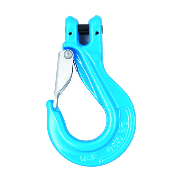 YOKE Gー100 クレビスラッチ付きスリングフック(ピンタイプ) 12.8T X-043/S-20 1個 206-3746（直送品）