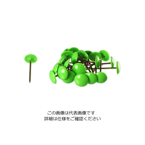 日中製作所 COWカラー上敷鋲 グリーン Z-85 1セット（12袋）（直送品）