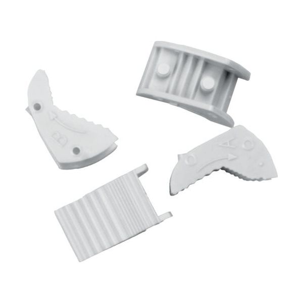 ツノダ TTC ウォーターポンプぷらイヤー交換用樹脂 200・250mm用 SC-WP-250 1箱(2組) 113-5808（直送品）