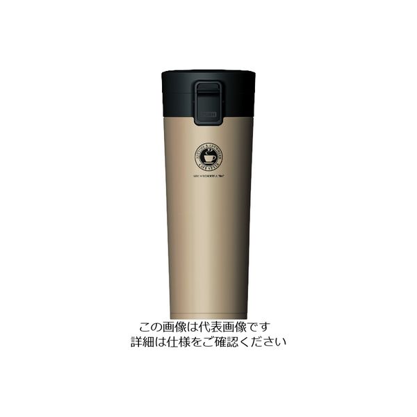 アスベル 真空断熱携帯タンブラー TL480 ゴールド 331480 1個 195-4283（直送品）
