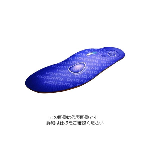 喜多 ハイブリットファンクションインソール No6920 ブルー フリー(25.0~28.0) 1足(1組) 206-5813（直送品）