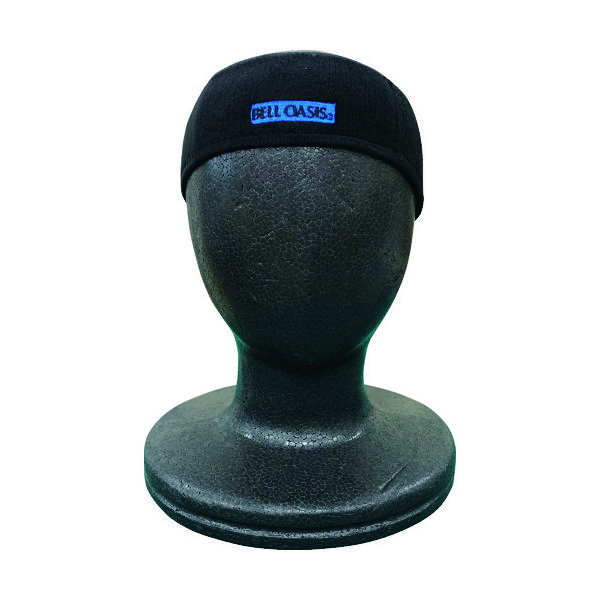 三重化学工業 ミエローブ パワフルヘアーバンド ブラック NO.HB02-BK 1個 195-3024（直送品）