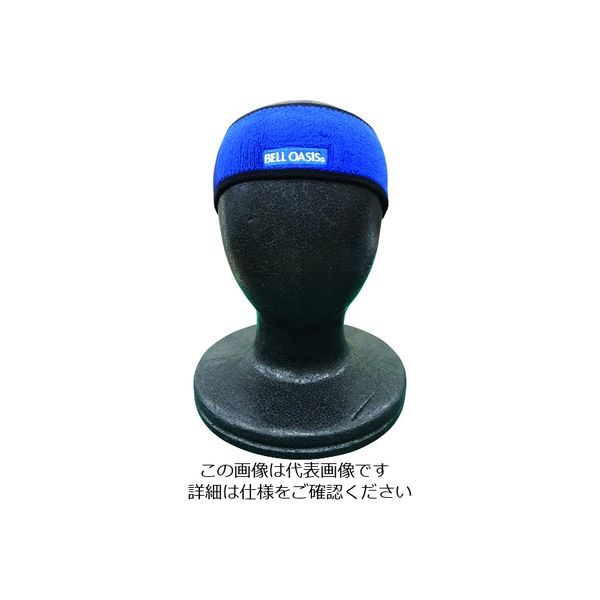 三重化学工業 ミエローブ パワフルヘアーバンド 紺 NO.HB02-NB 1個 195-3027（直送品）