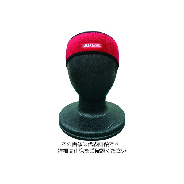 三重化学工業 ミエローブ パワフルヘアーバンド 赤 NO.HB02-RED 1個 195-3028（直送品）