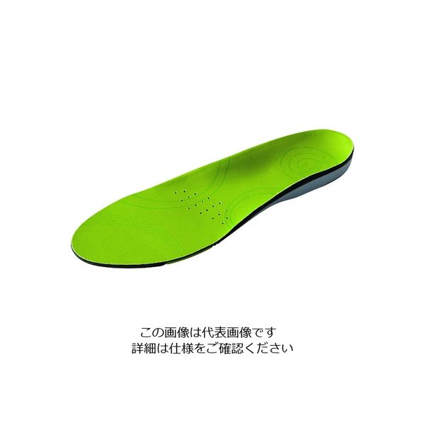 喜多 スーパーインソール3DFIT No7990 ライムグリーン フリー(24.0~28.0) 1足(1組) 206-5897（直送品）