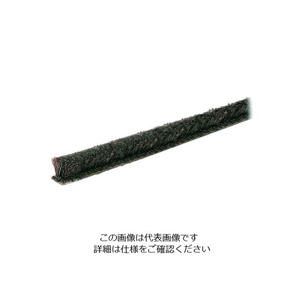 MARUKI HARDWARE CORPORATION MK モヘアシール 6x4 2.5M ブラウン P-009 648 1巻（直送品）