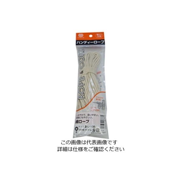 松浦工業 綿ロープ(M)3ミリX10M 4984834186771 1セット(3個)（直送品）