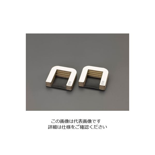 エスコ 60mm キャスター用ストッパー(耐水/白/2個) EA979CC-6 1