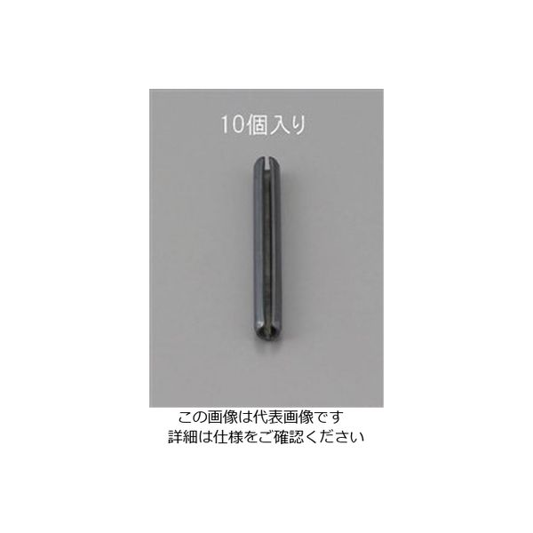 エスコ 3.0x30mm スプリングロールピン(10本) EA949PC-307 1セット(300本:10本×30パック)（直送品）