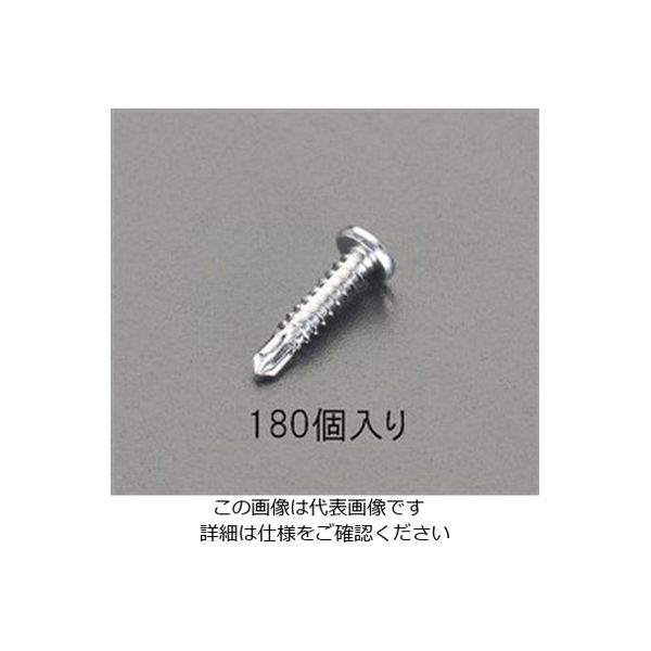 エスコ 4x13mm 鍋頭ピアスビス(三価クロメート/180本) EA949EP-413N 1