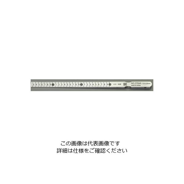 エスコ 0.3ー 6mm テーパーゲージ EA725SG-51 1セット(2個)（直送品）