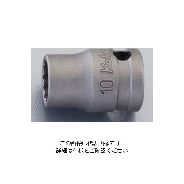 エスコ 3/8”DRx14mm ソケット(動力工具用) EA164CV-114 1セット(10個)（直送品）