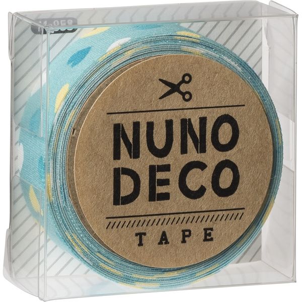 KAWAGUCHI ヌノデコテープ 1.5cm×1.2m みんとカラフルハート 11-853 1セット（3個）（直送品）