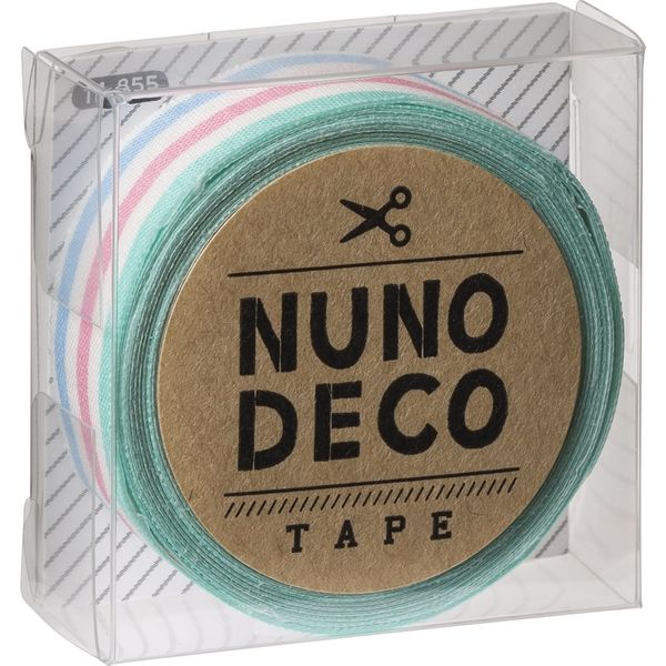 KAWAGUCHI ヌノデコテープ 1.5cm×1.2m かみふうせん 11-855 1セット（3個）（直送品）
