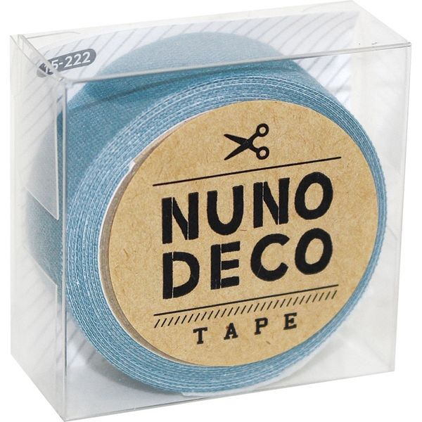KAWAGUCHI ヌノデコテープ 1.5cm×1.2m ふゆのそら 15-222 1セット（3個）（直送品）