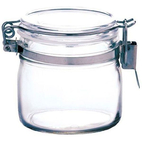 星硝 セラーメイト ガラス保存 密封瓶 0．5L　1セット(12個)（直送品）