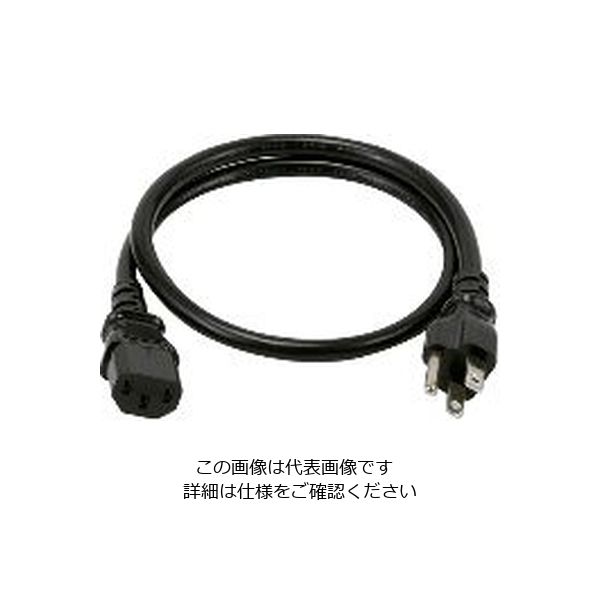 日東工業 電源プラグコード(機器用) RD881ー2C13 1セット(2個)（直送品） - アスクル