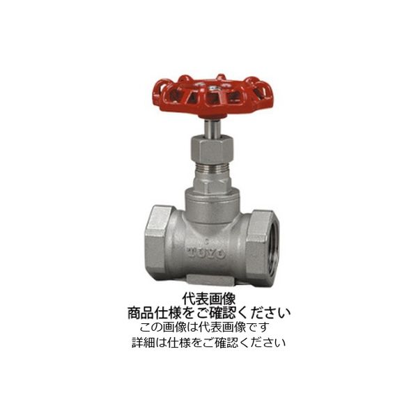 KITZ ステンレスグローブバルブ UCL型 3/4インチ（20A）6個 KITZ