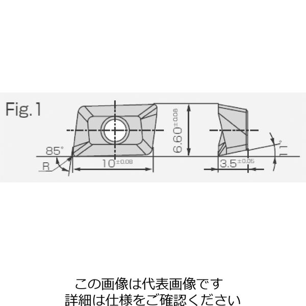 不二越（NACHI） NACHI DLCチップ APET103504PDFRSNDLC100（直送品）