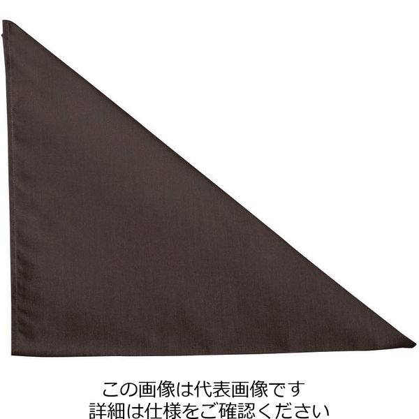 アルトコーポレーション キレイな三角巾 ショコラ フリー FR-9200-7 1セット（2枚）（直送品）