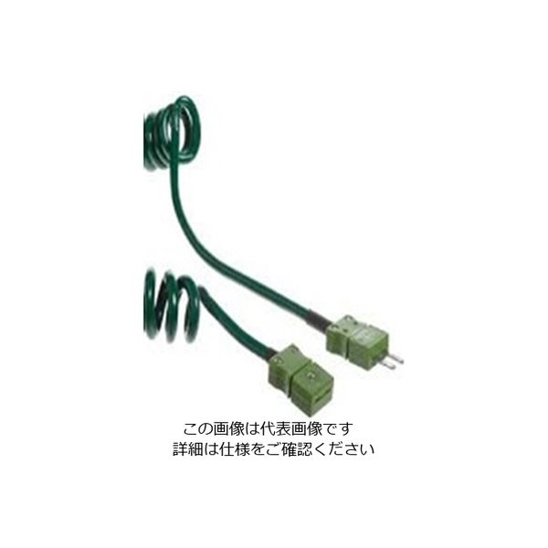 ハンナ インスツルメンツ・ジャパン Kタイプサーモカップルセンサー(センサー用延長ケーブル(1m)) HI766EX 1セット(2本)(直送品)
