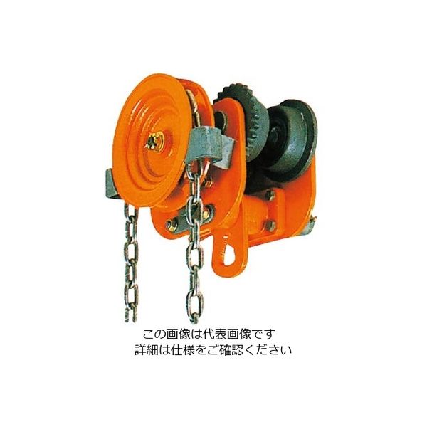 象印チエンブロック 手動トロリ(電気チェーンブロック用) GEー1