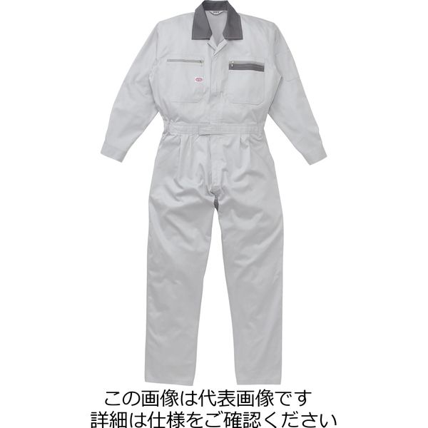 山田辰 夏ツヅキ服 シルバーグレー 3L 1-5600-SG-3L 1枚（直送品