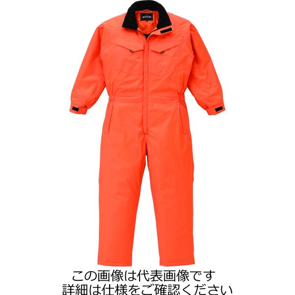 山田辰 透湿防水防寒ツヅキ服 オレンジ S 6-A-870-OR-S 1枚（直送品）