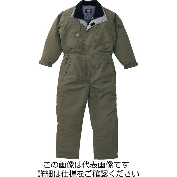 山田辰 防寒ツヅキ服 アーミーグリーン 6L 6-A-700-AG-6L 1枚（直送品）