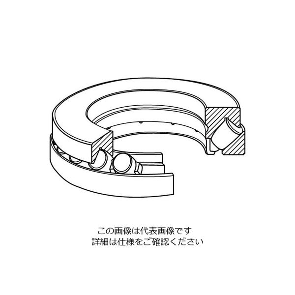 日本精工 スラスト自動調心ころ軸受 29415M 1個（直送品）