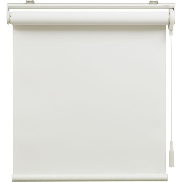 ニチベイ スマートコード式 ロールスクリーン ポポラII PRSI-O 右操作 防炎認定品 1720×1650mm ホワイト 1台（直送品） 9,844円
