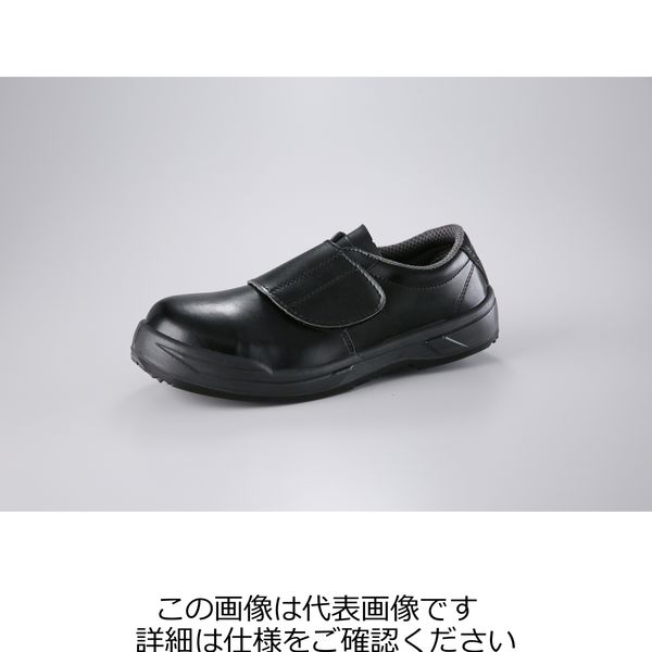 ノサックス 耐滑ウレタン2層底 静電安全靴 KC 短靴マジック式 黒 23cm KC-3600クロ 1足（直送品）
