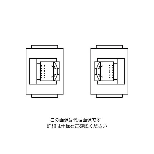 TERADA A側器具ブロック（CAT6モジュラジャック×2） CEA90086A 1個