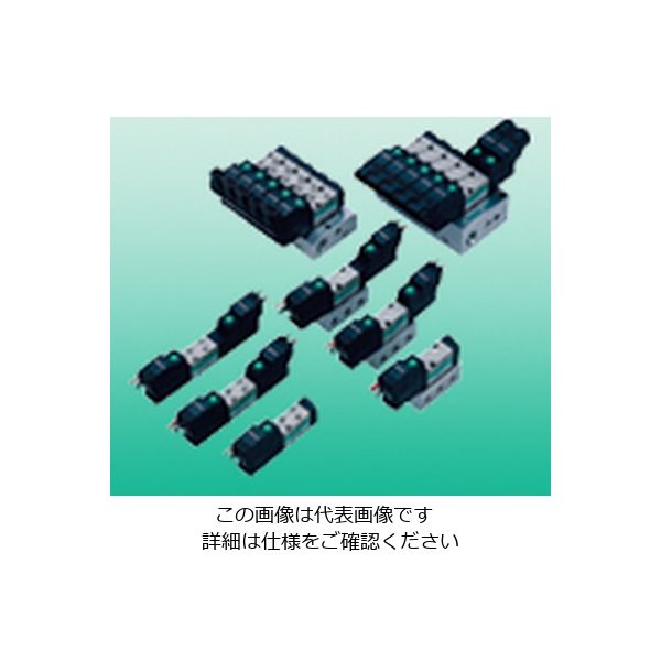 CKD 部品(ブロックマニホールド用(ダブル用・500mm)) N4S0-INDIVIDUAL-CONNECTOR-CD0 1セット(5個)（直送品）