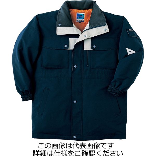 タカヤ商事 AZ-8838 コート (フード付) M〜4L TAKAYA 強撥水 AZ8838 タカヤ商事 コート(フード付) ネイビー 4L AZ-8838-5-4L 1枚（直送品