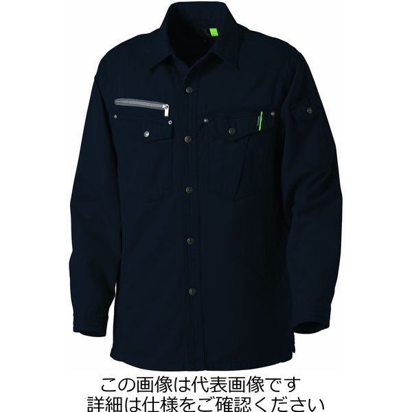 タカヤ商事 夏ワークシャツ ダークグリーン L GC-5005-2-L 1枚（直送品）