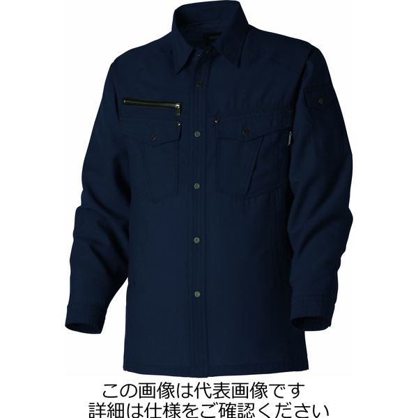 タカヤ商事 夏ワークシャツ インディゴ LL GC-2702-32-LL 1枚（直送品）
