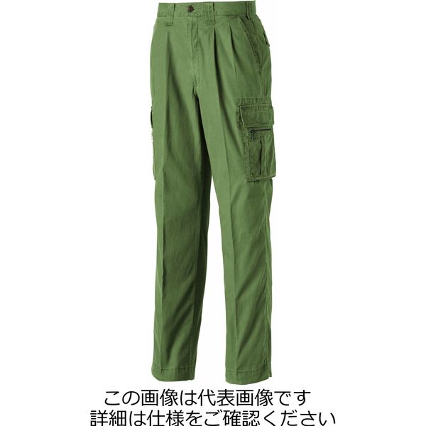 タカヤ商事 夏ツータックカーゴパンツ ハンターグリーン 91 GC-2013-2-91 1枚（直送品）
