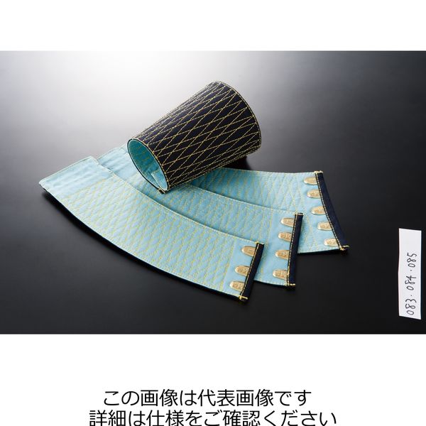 村上被服 金糸手甲藍染(4枚こはぜ) S 084-S 1セット(5枚)（直送品）