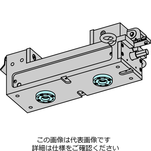 ナベヤ（NABEYA） Qロック直付け用マシンバイス LTCVQ125 1個（直送品）