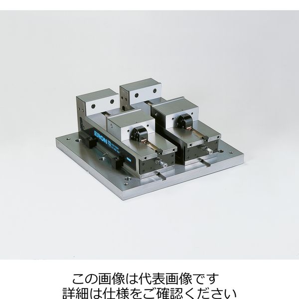 ナベヤ（NABEYA） ロックタイトCV精密マシンバイス 多連バイス LTCV100-2 1個（直送品） - アスクル