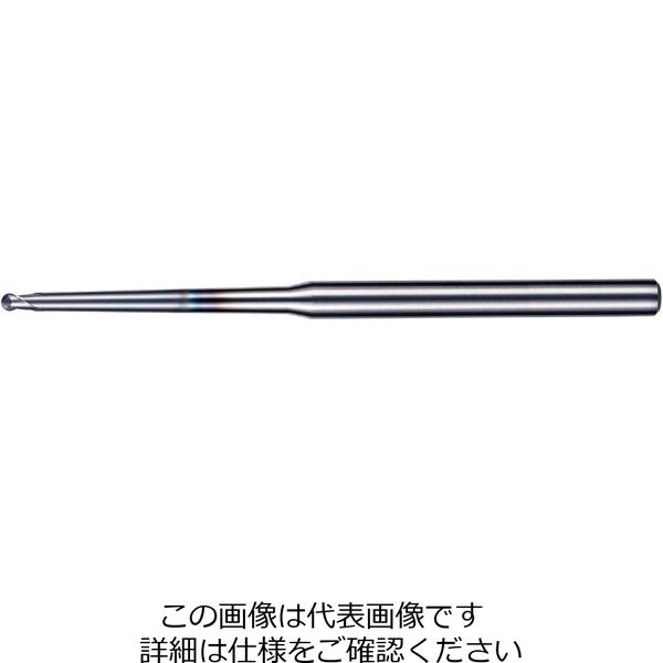 無限コーティングプレミアム ロングテーパーネック2枚刃ボールエンドミル MRBTNH230R0.2×2°×3 08-00588-02051（直送品）