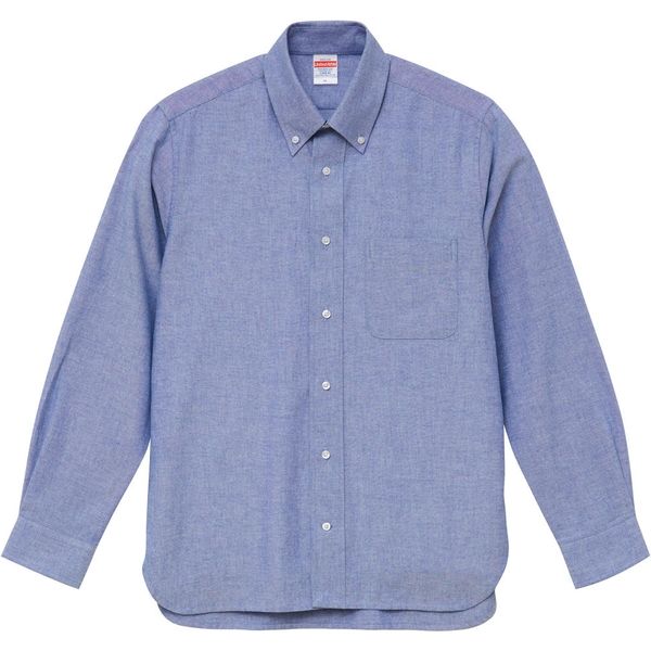 キャブ （メンズ） オックスフォードボタンダウン ロングスリーブシャツ L OX ブルー 126901 1着（直送品）
